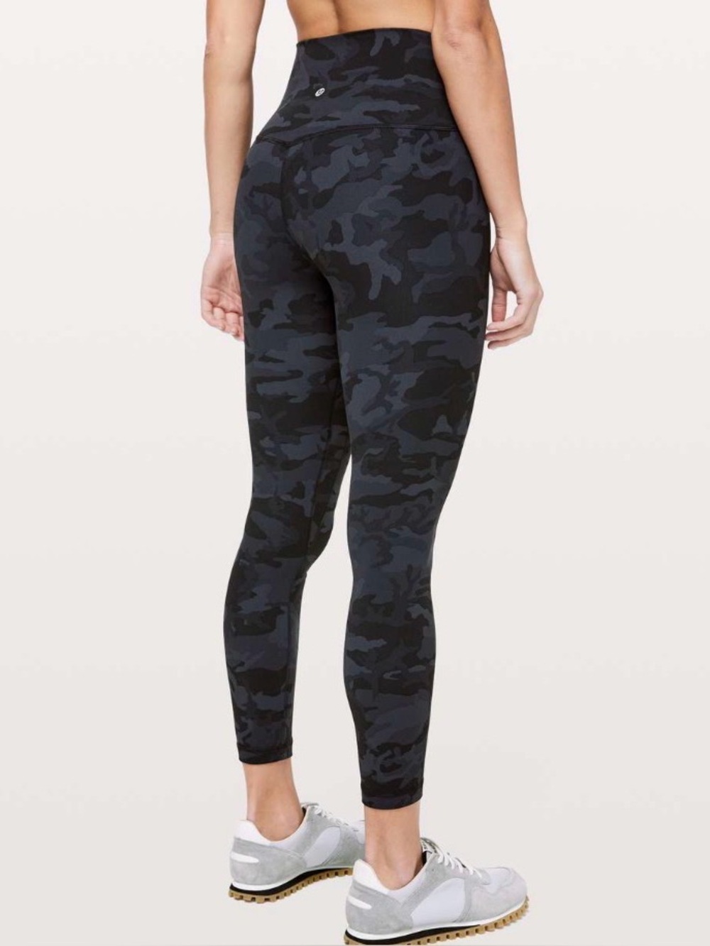 Lululemon Align Pant Incognito Camo Multi Grey Sz 6 EUC Athletic Legging 25in